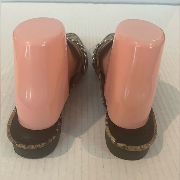 Charles by Charles David Women’s Snake Skin Vegan Slip On Mules Size 8 - Picture 4 of 8